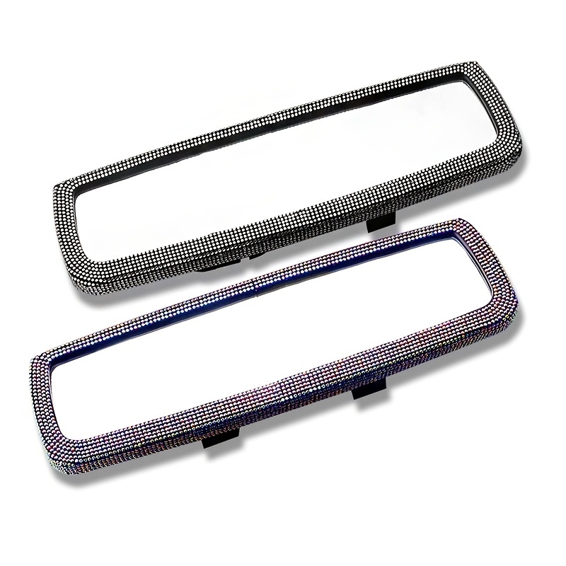 Car Rearview Mirror Cover Interior Universal Auto Rear View - Temu