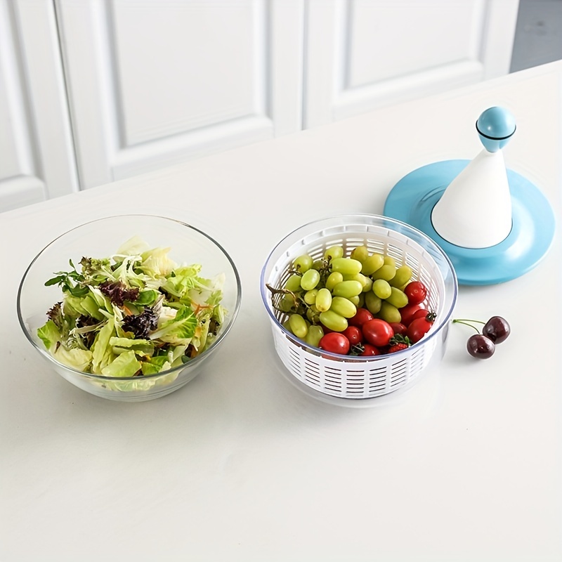  Lettuce Spinner, Manual Easy Salad Drainer for Kitchen