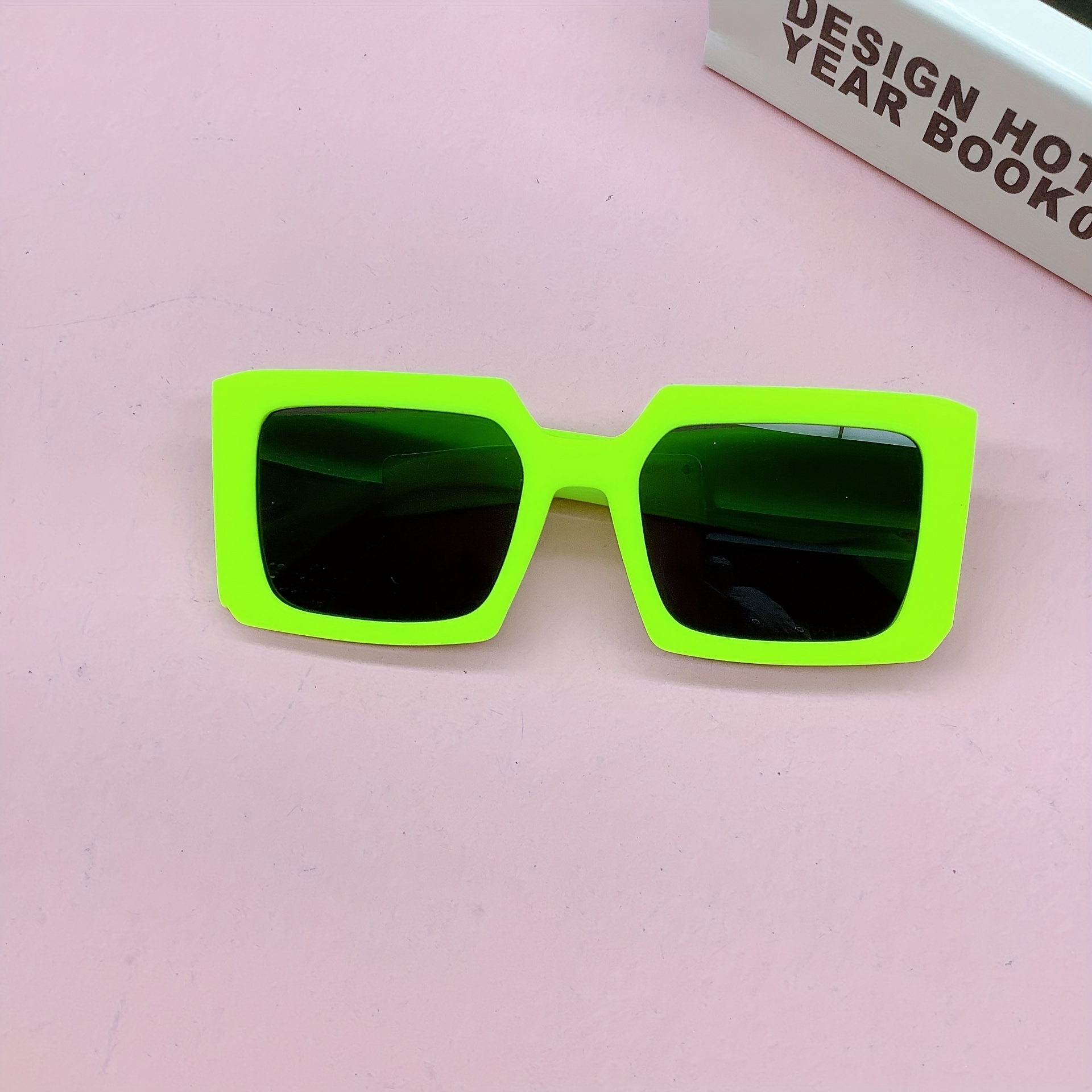 1pc New Childrens Square Sunglasses Boys And Girls Outdoor