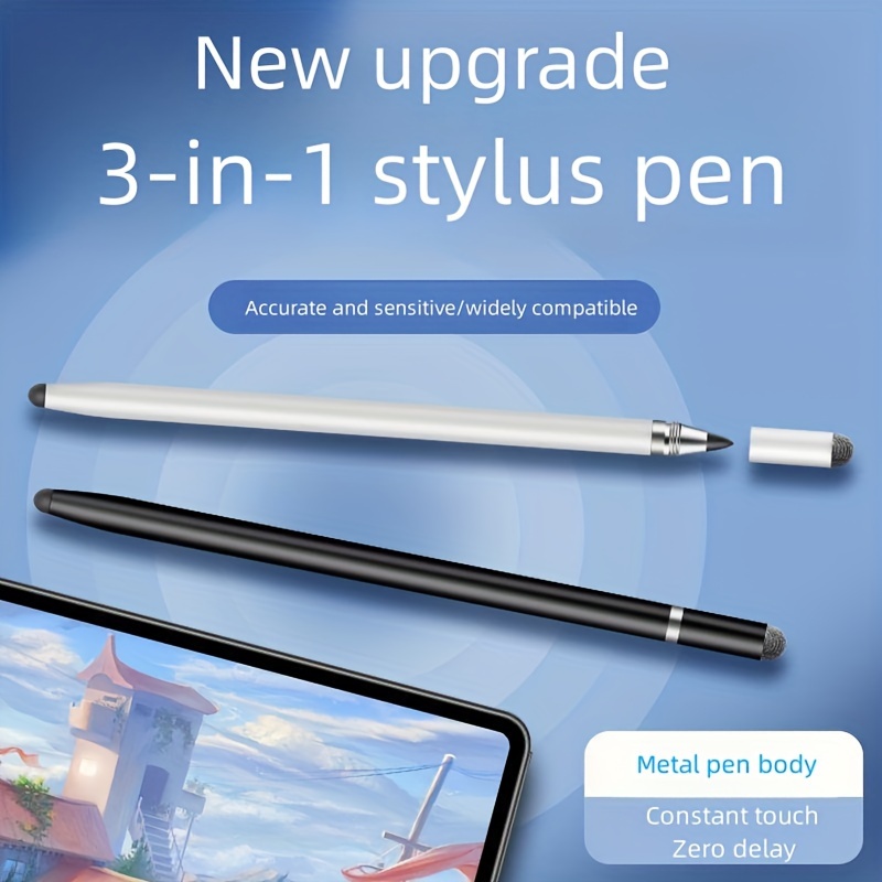Stylo à stylet compatible avec les écrans tactiles IOS et Android, crayon  pour iPad avec fonction tactile, stylet rechargeable pour iPad / iPad Pro /  Air / Mini / iPhone / téléphone