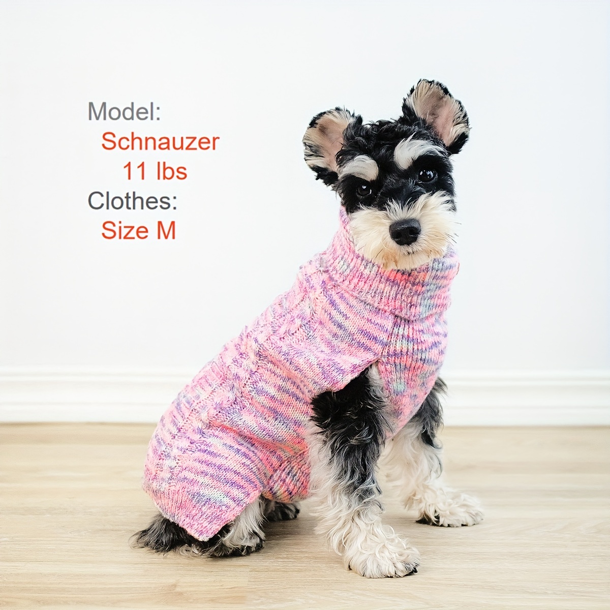 犬用セーター、ニットプルオーバー犬用セーター、秋冬用のカラフルな糸