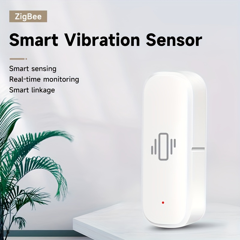 Sensor de puerta Tuya Wifi para ventana, Detector magnético de golpes,  vibración múltiple, funciona con Smart