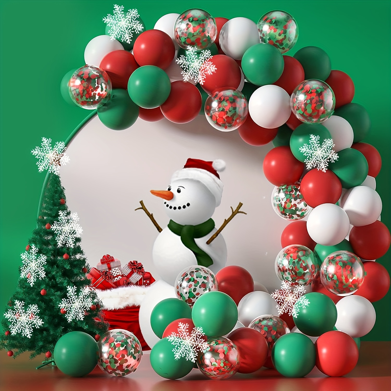 Noël Père Noël Ballons en latex Set Décoration de Noël pour la maison  Cristmas Ornement 2022 Noël Navidad Cadeaux Nouvel An 2023