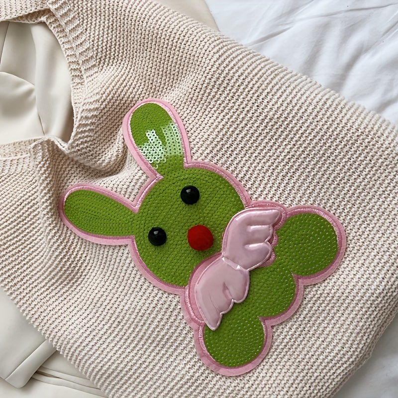 Y2K Original Design Cute Rabbit Plush Crossbody Bag