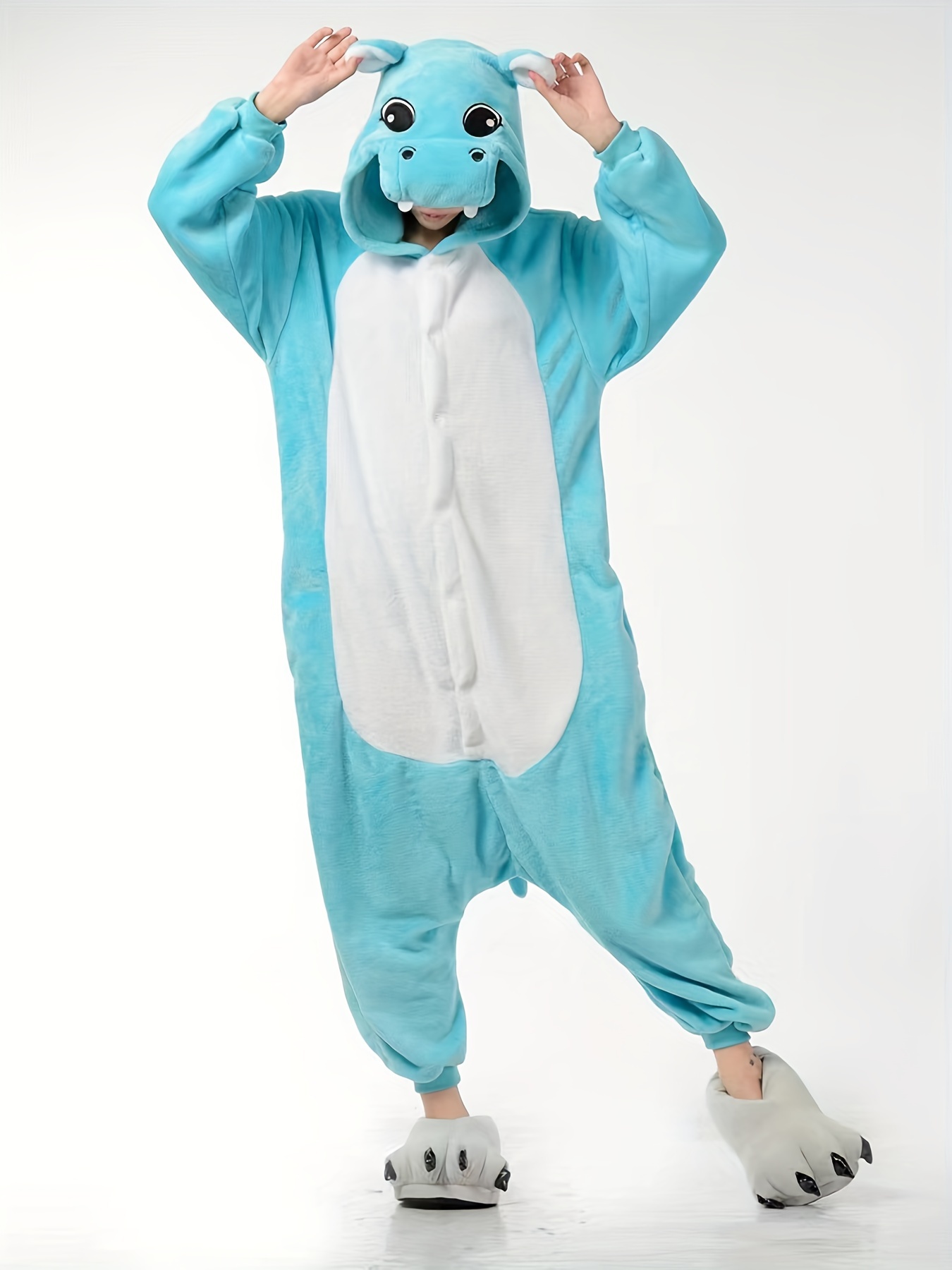Mono Estilo Animal Bebé Súper Lindo Disfraz Halloween Pijama