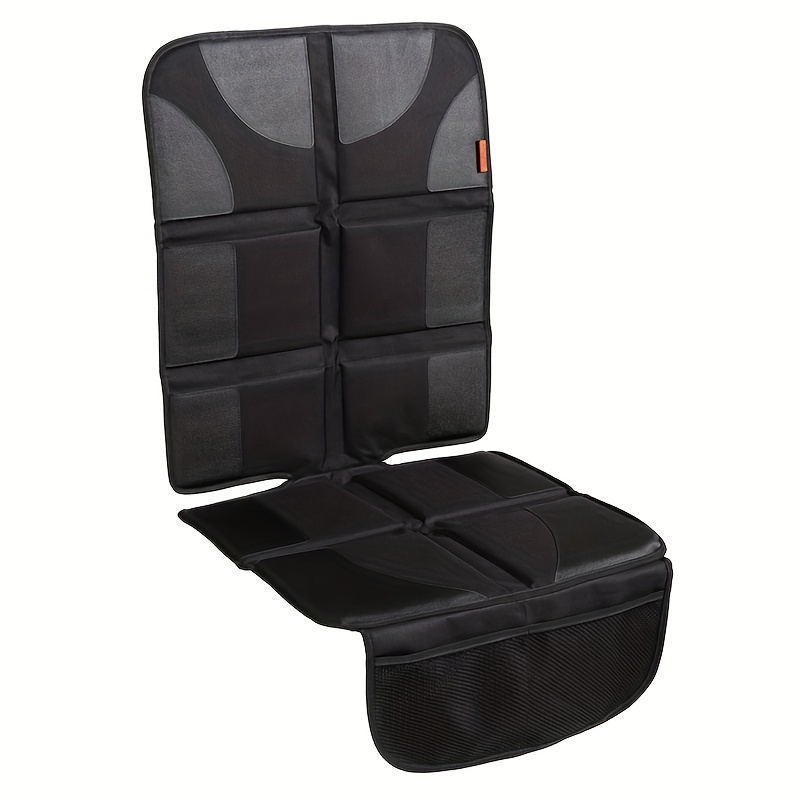 PIDO Protector de asiento de automóvil para asiento de automóvil infantil,  1 paquete de protector de asiento con acolchado más grueso, alfombrilla de