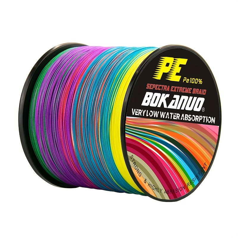 Strong Abrasion Resistant Multi color Braided Fishing Line 8 - Temu