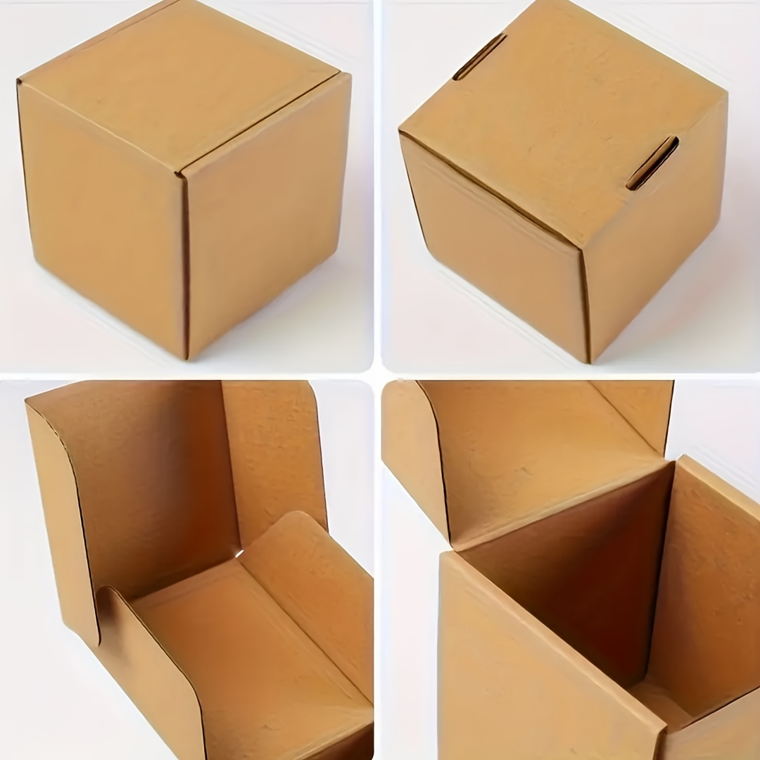 Kraft Paper Box And Window Soap Packaging Boxes For Store - Temu