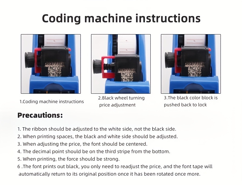 Covered Single row 8 digit Price Marking Machine Price - Temu