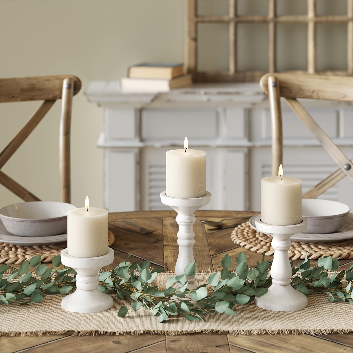 Candle Holders-Modern-Farmhouse-Rustic Home Decor-FREE SHIPPING