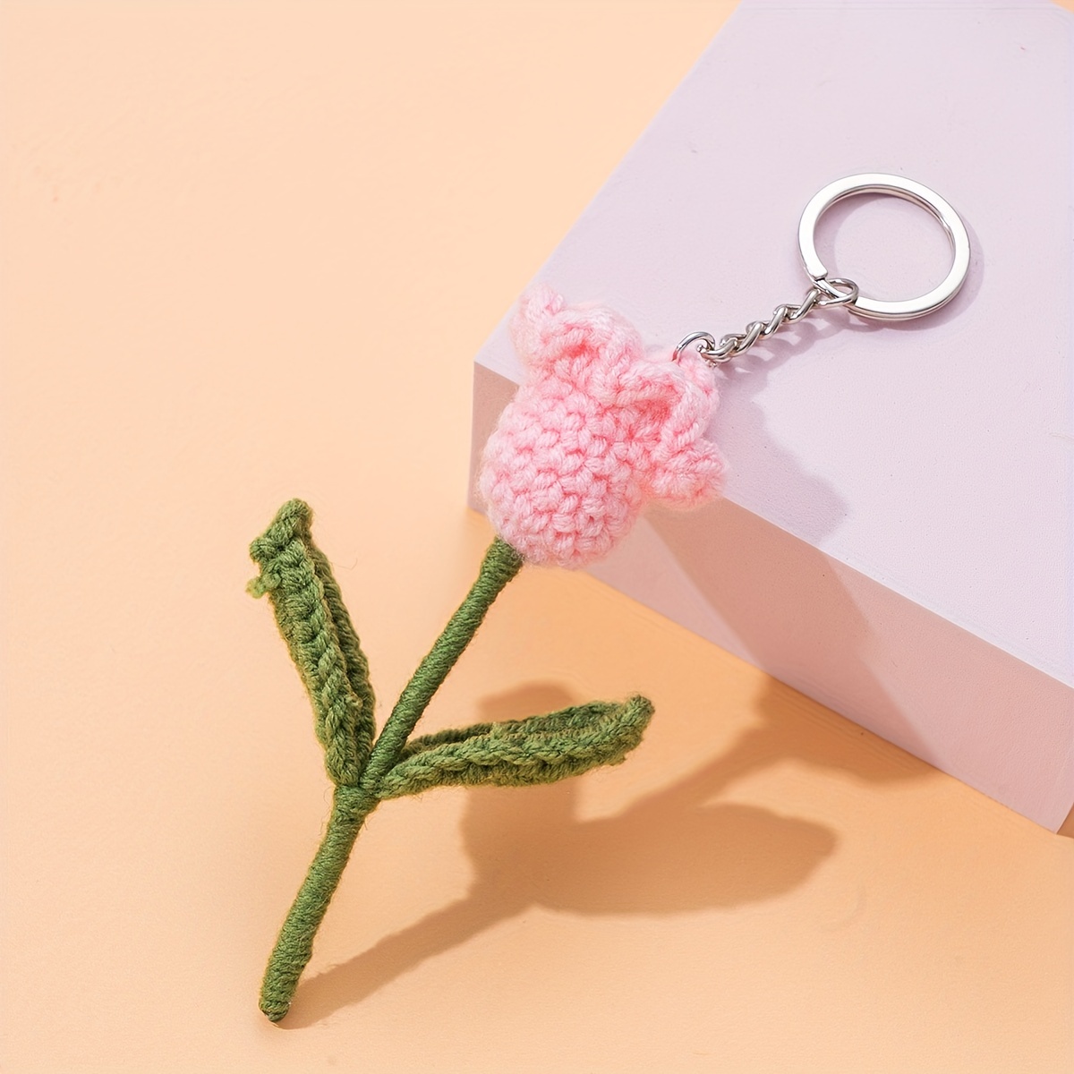 Is That The New Knit Flower Charm Keychain ??