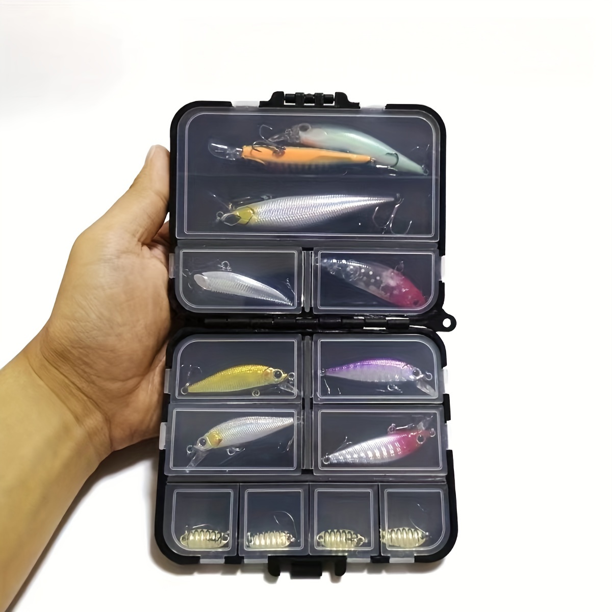 Fishing Tackle Storage Box Mini Storage Box Fake Bait Small - Temu