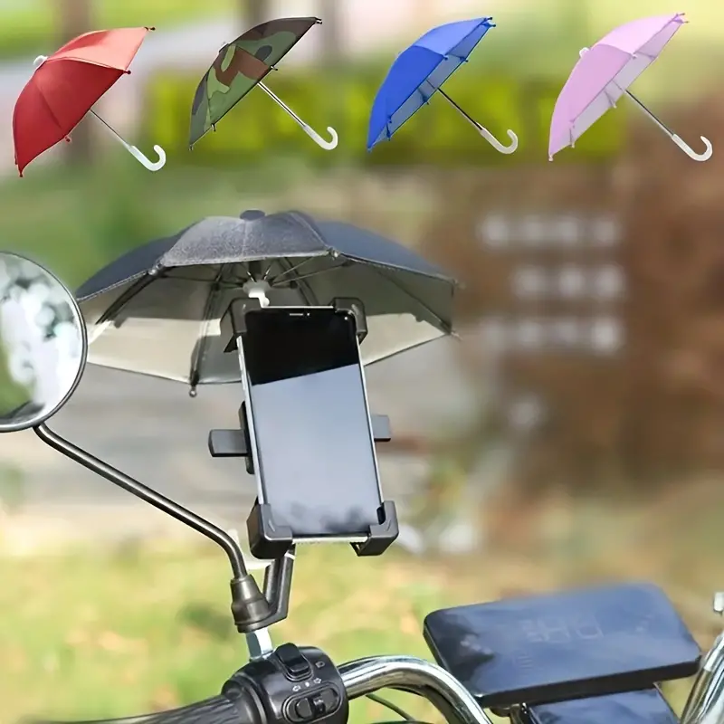Support Téléphone Portable Moto Vélo Parapluie Portable - Temu Canada