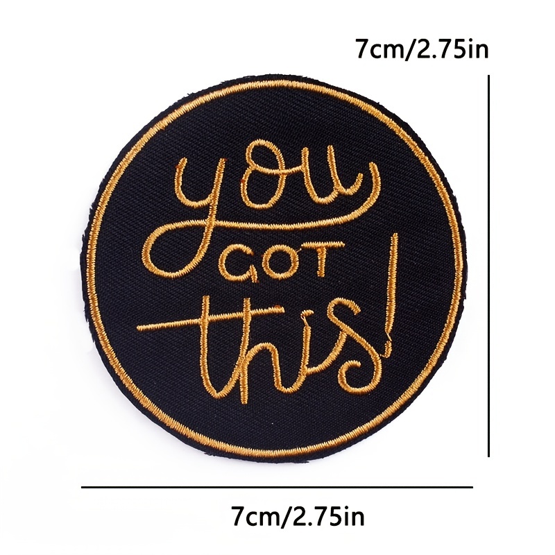  Tofficu 20pcs Square Patch Sticker Iron on Jean