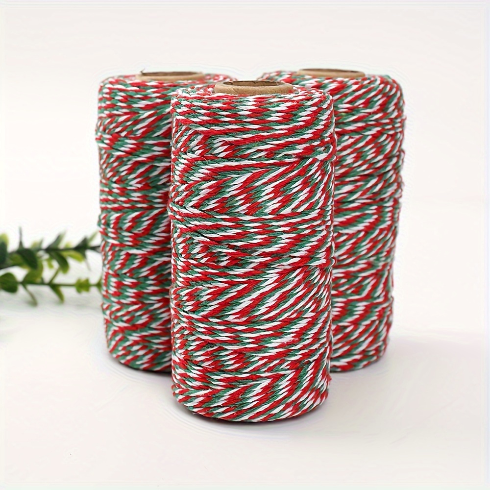 Twine String Christmas Golden Silvery Twine String Cotton - Temu