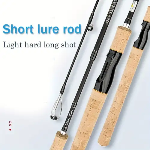 Ultra Light Luya Steel Rod Spinning Baitcasting Fishing Rod - Temu