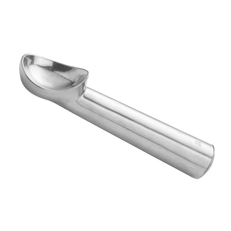 Vintage Stainless Steel Ice Cream Scoop With Trigger Large - Temu