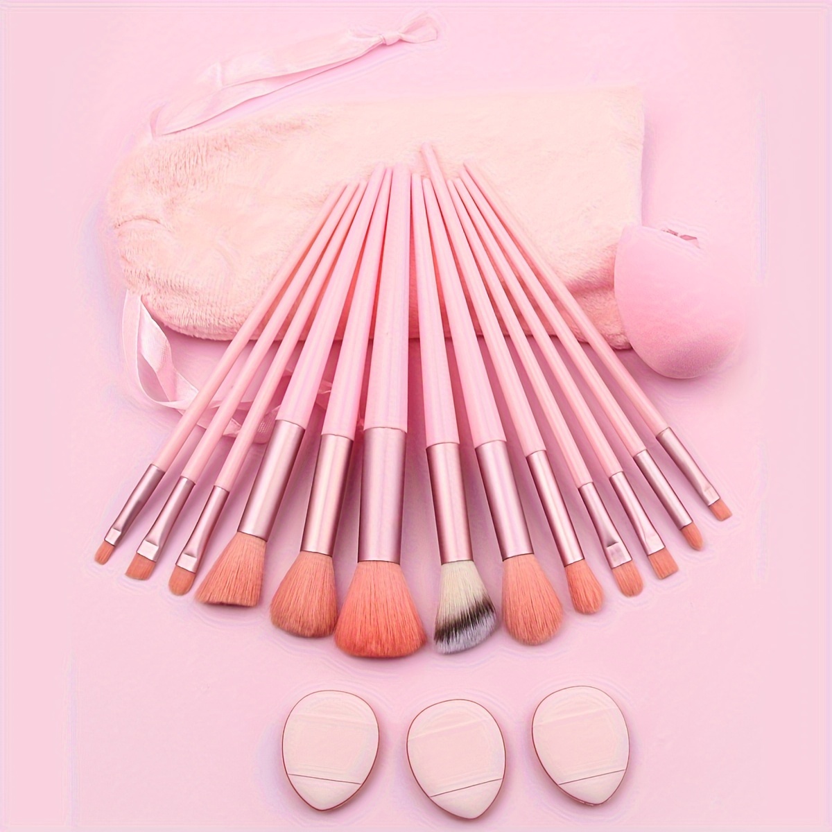 Multi-Powder Makeup Setting Brush