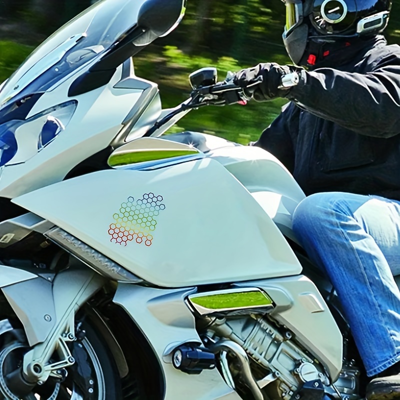Otwoo Rennwagen Motorrad Monster Energy Helm Aufkleber für Yamaha Honda  Kawasaki Suzuki