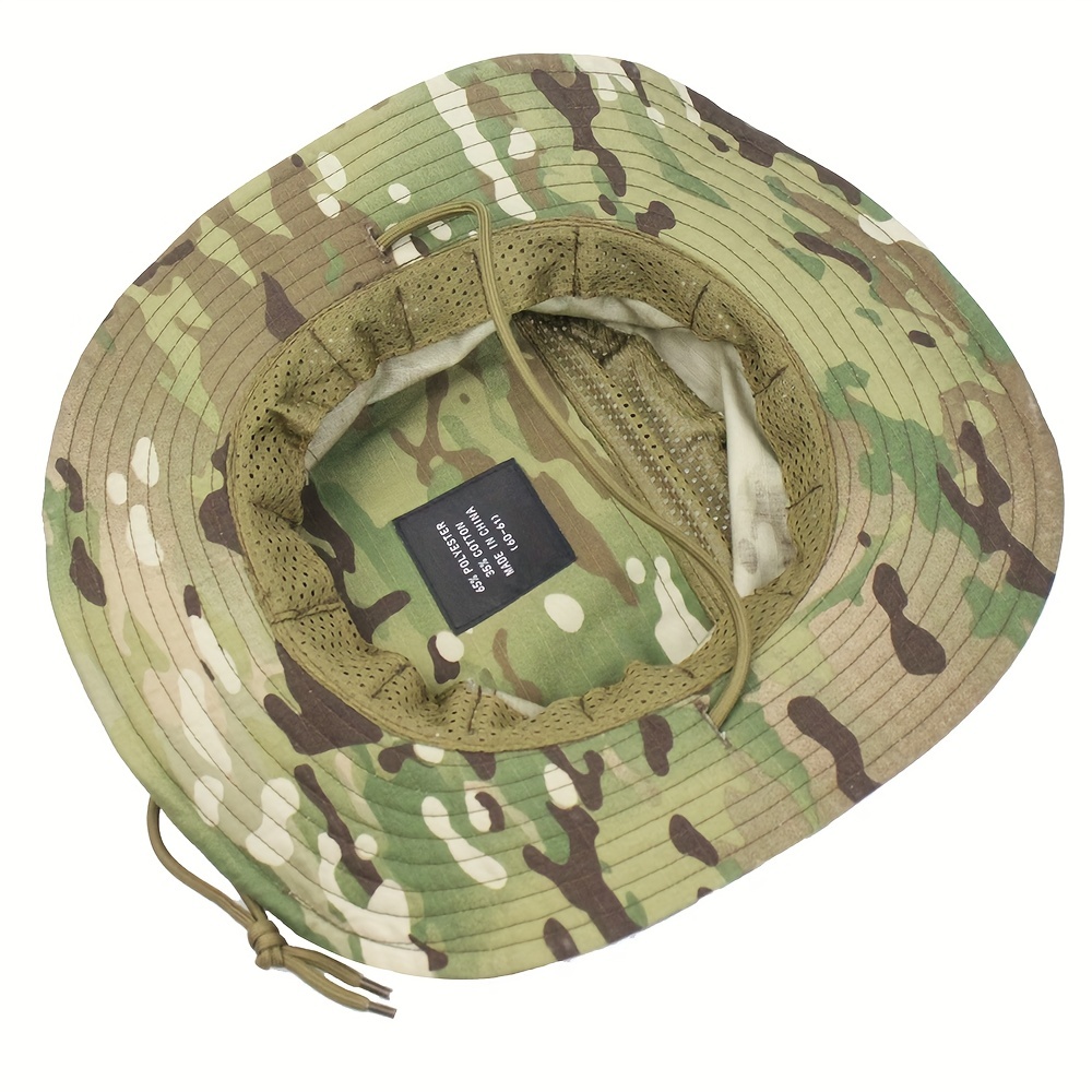 Stay Cool Protected: Camouflage Boonie Hat Perfect Outdoor - Temu Japan