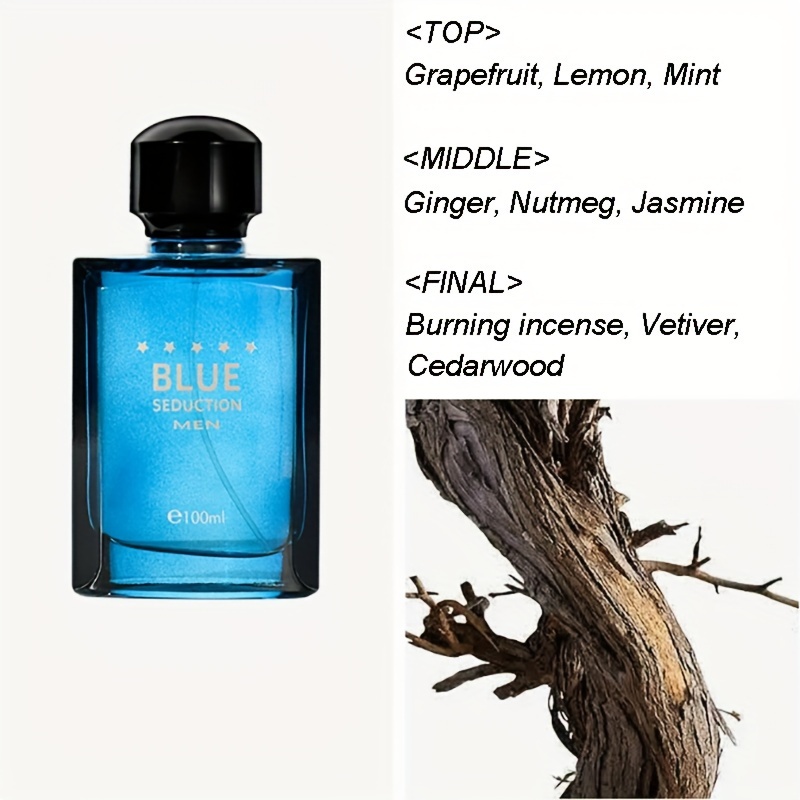 Eau De Toilette Men Refreshing Long Lasting Fragrance Woody - Temu