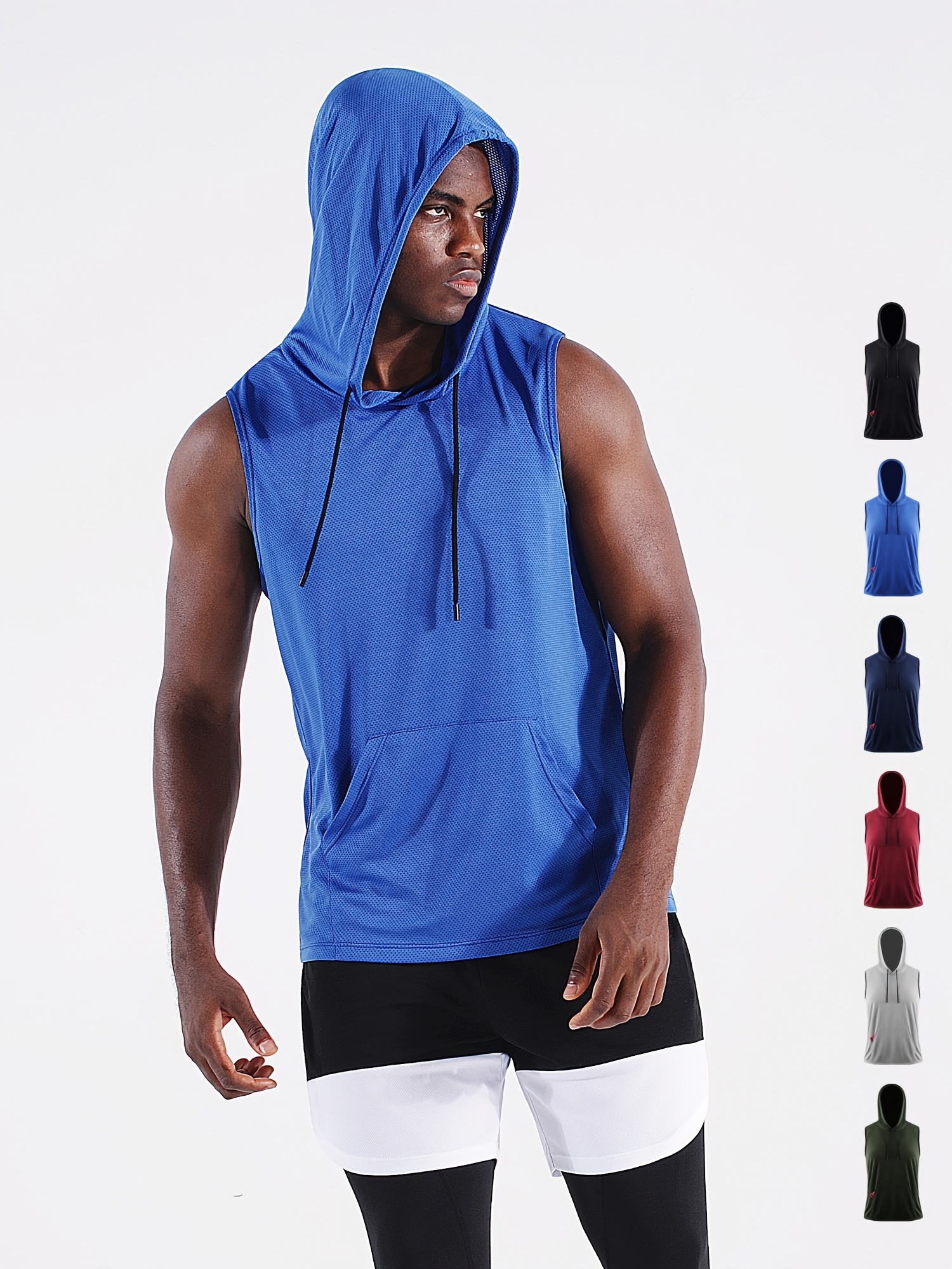 Men's Quick Dry Breathable Loose Sports Vest Sleeveless - Temu