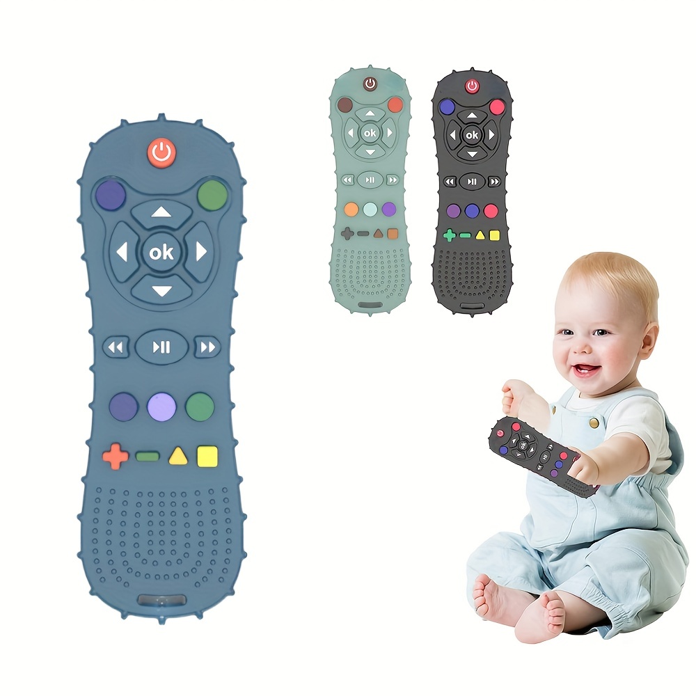 Baby Teething Toy TV Remote Control Shape Chew Toys Soothe
