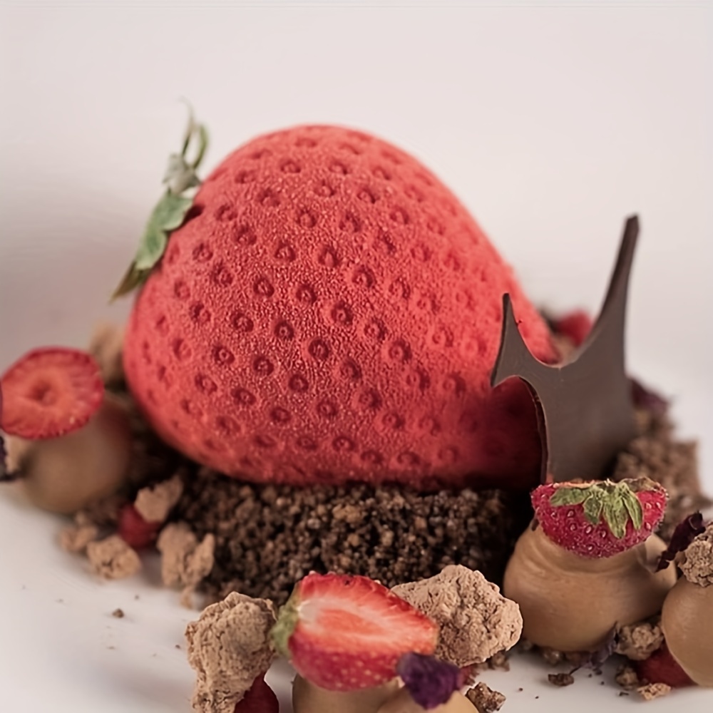 Strawberry Silicone Mold Fondant Cake Decorating Tools Chocolate Kitchen  Gadgets