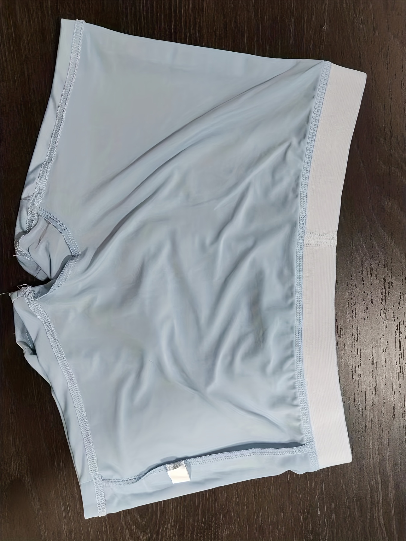 Men's Ice Silk Cool Underwear Antibacterial Lightweight Soft - Temu