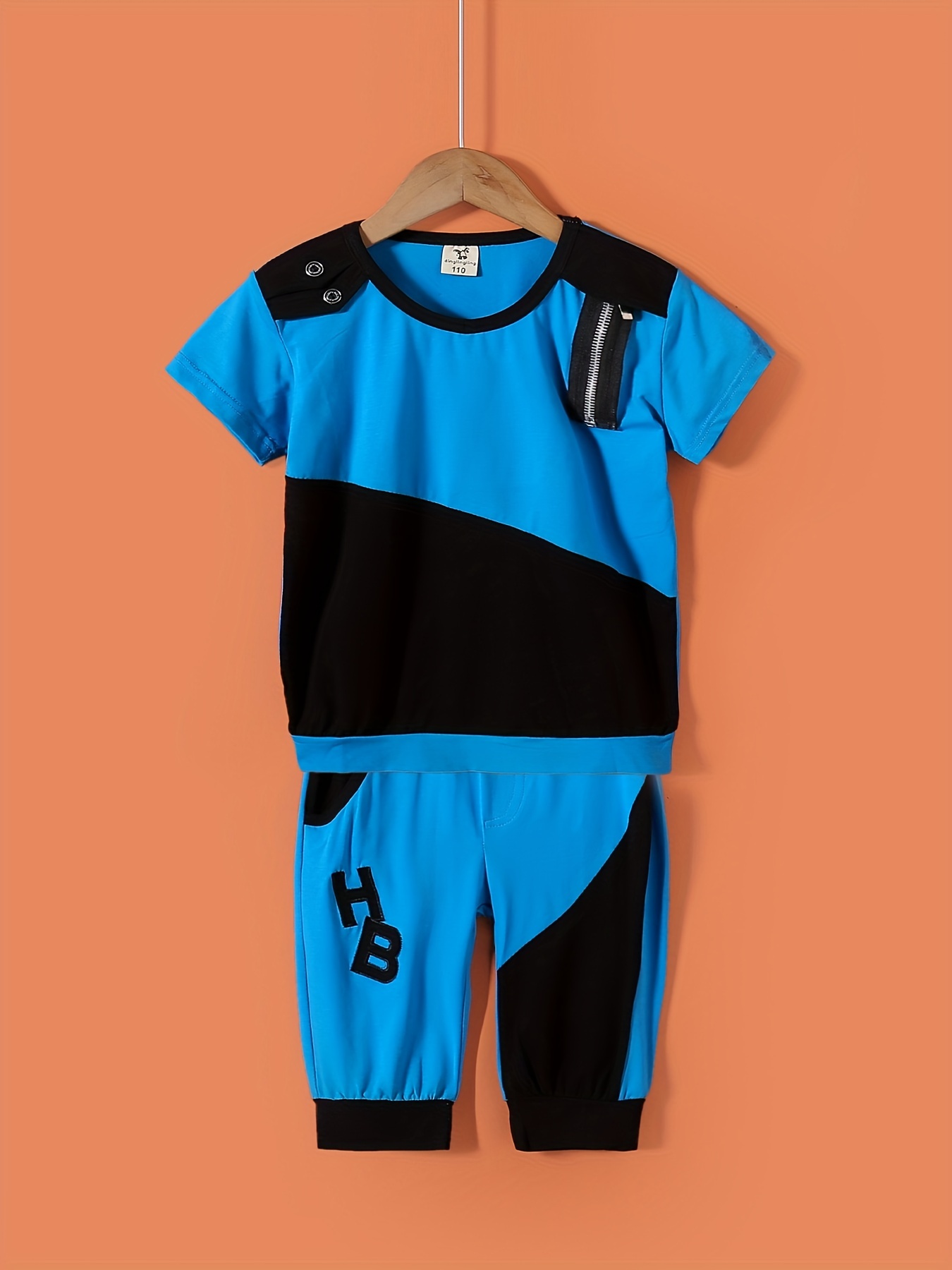 Traje Fútbol Niños Camiseta Fútbol Bloques Color # 7 Niños - Temu