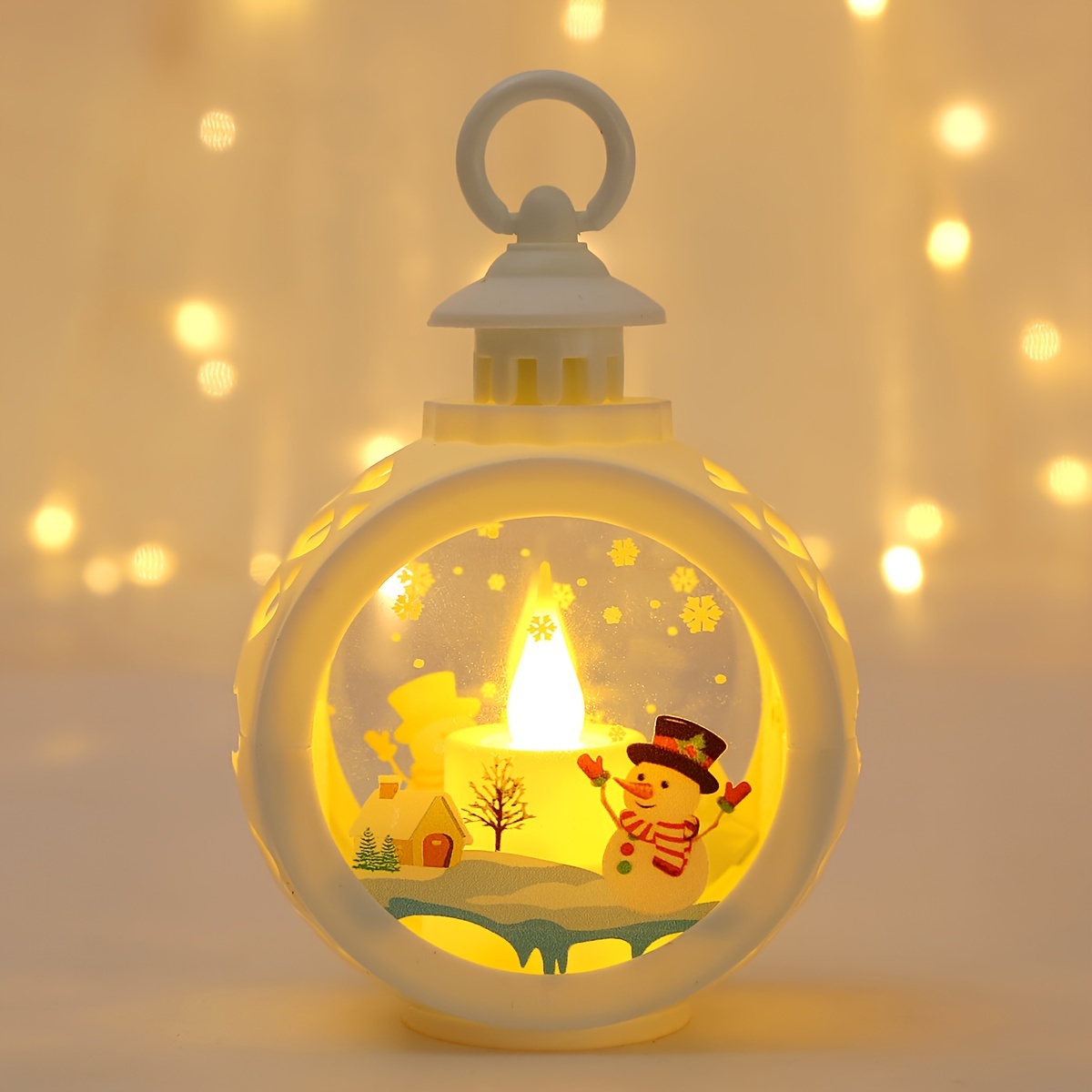 Christmas Wind Lights Portable Night Light Led Candle Lamp - Temu