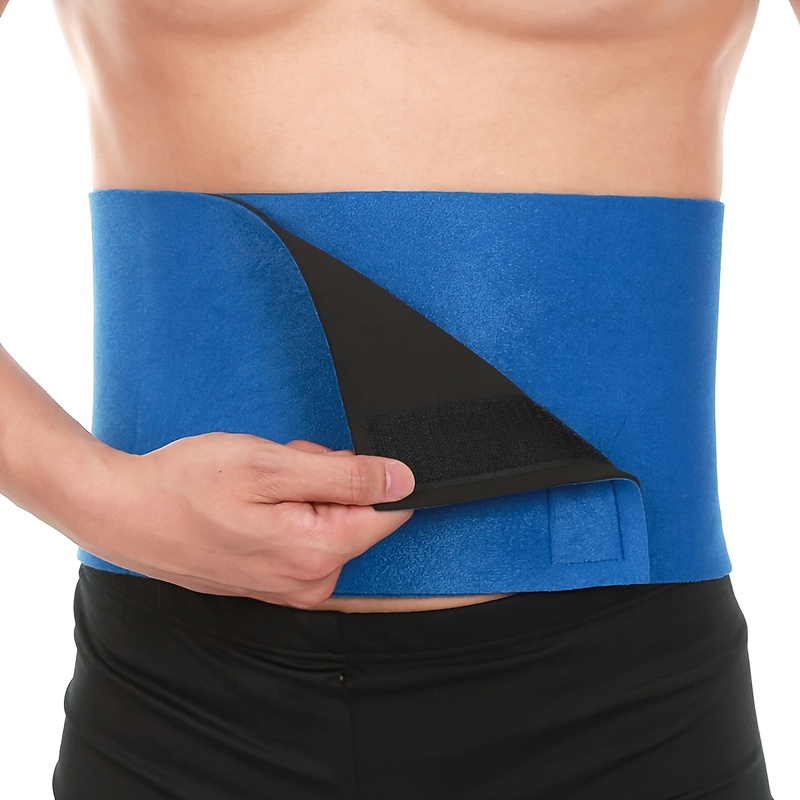 Waist Trimmer Belt Slim Body Sweat Wrap Stomach Back Lumbar - Temu