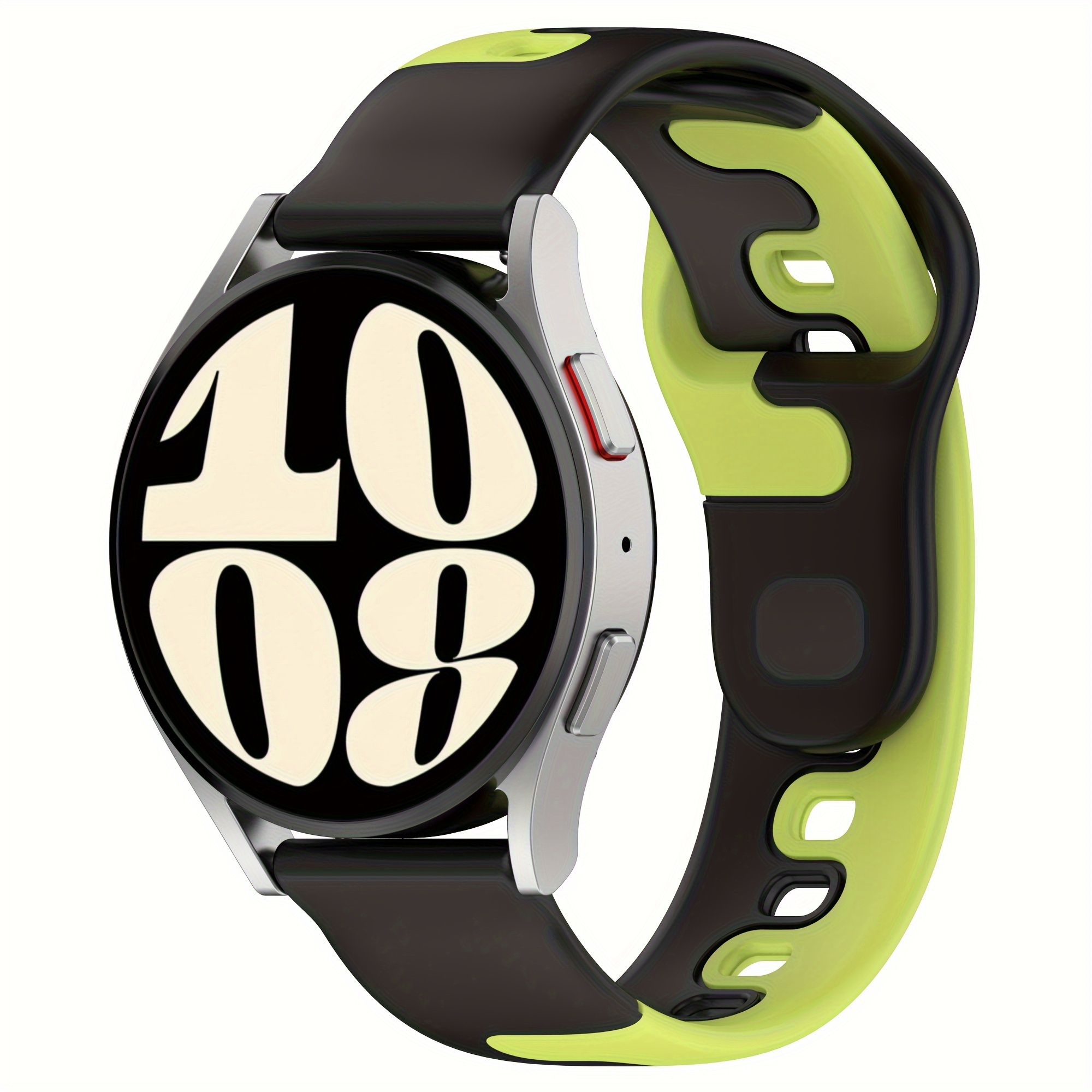 Correa De Reloj 2 Lineas De Colores Para Smart Watch 22mm