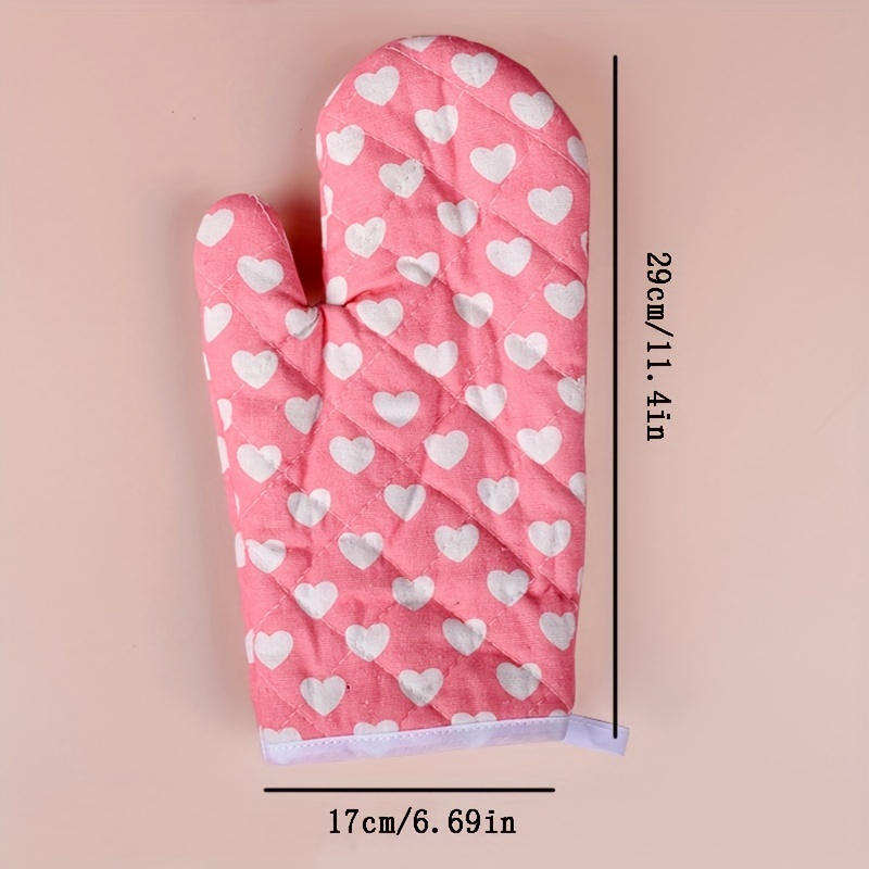 Oven Mitt Cute Easy to Use Insulated Glove Anti-scalding Mitten Safe