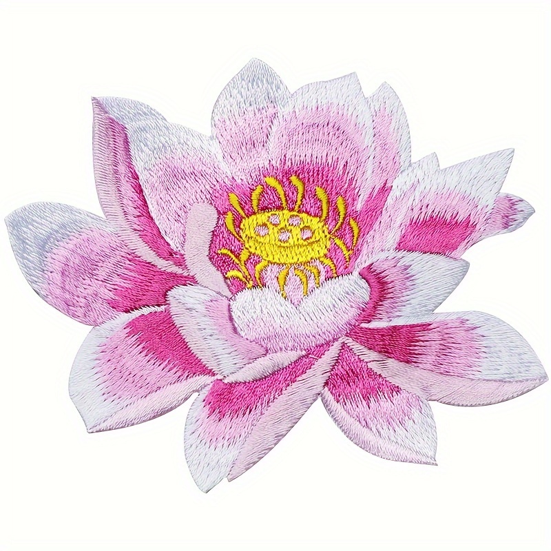 Flower Embroidery Applique, Three-dimensional Symmetrical Clothing