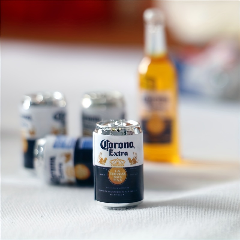 5pcs 1:12 Dollhouse Mini Soda Beer Can Easy Pull Can DIY Food