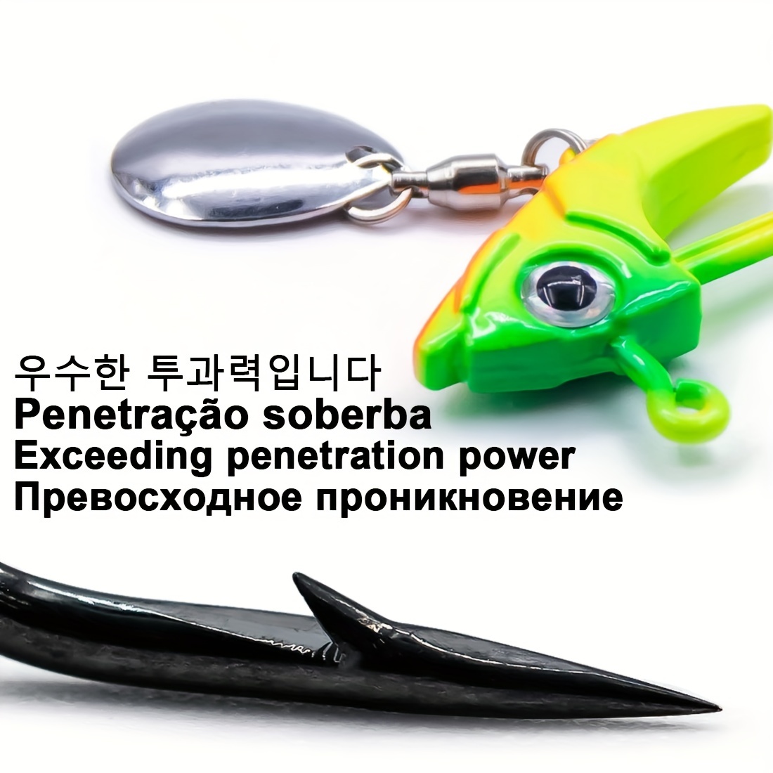 Super durable 9km ~ Bullet Sinkers Soft Plastic Lure Fishing