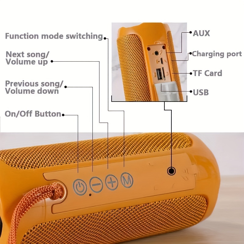 TS1D - Altavoces inalámbricos portátiles de 2.4 GHz para TV para personas  mayores y con problemas auditivos, compatible con óptico/RCA/AUX, resaltado