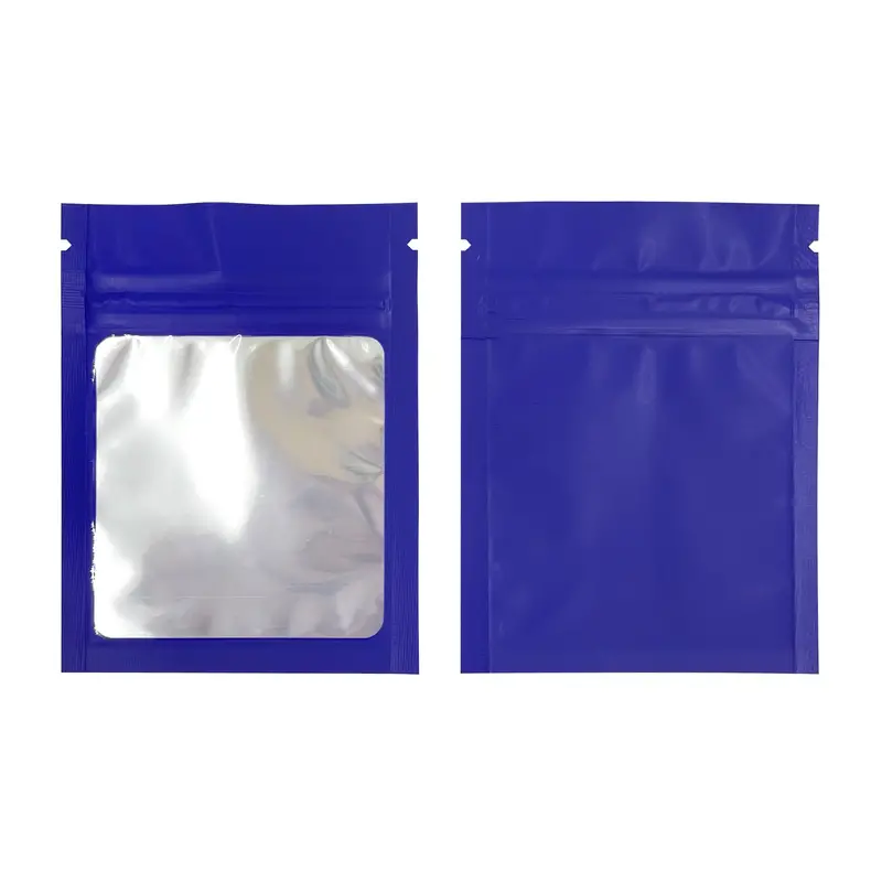 Clear Matte Zip lock Plastic Packing Bags for Clothes Underwear Storage  Reusable