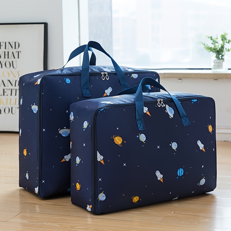 Cartoon Pattern Storage Bag Large Capacity Clothes Storage - Temu