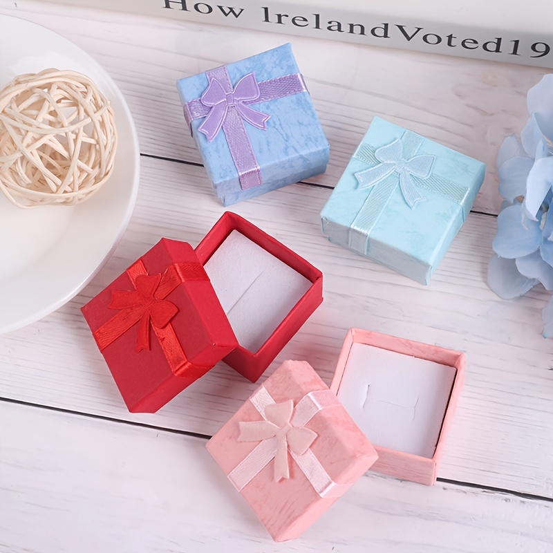 Ring Pendant Bracelet Necklace Earrings Jewelry Gift Box, Ribbon Wrapping  Box, Bridal Bridesmaid Jewelry Gift Boxes, Special Day Gift Boxes 