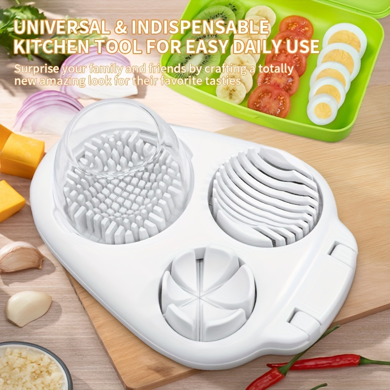 Automatic Material: Plastic Mandoline Slicer for Kitchen with 4 Cutting  Modes