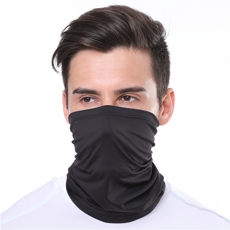 Cycling Sun Protection Face Mask For Men And Women Ice Silk Bandana Fishing  Windproof Cycling Neck Mask - Jewelry & Accessories - Temu