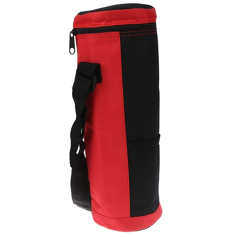 Insulated Neoprene Bottle Cooler Bag - Secure Carry Handle For Traveling  With Water/beer Bottles - Temu