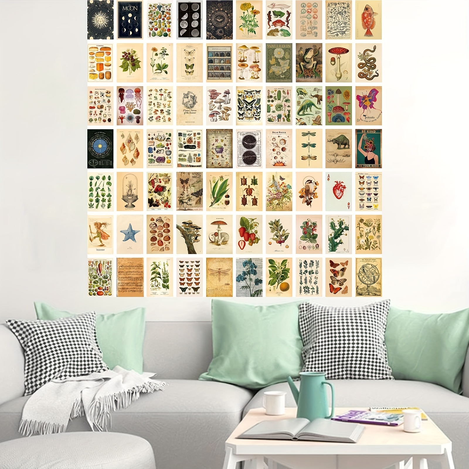 Indie Aesthetic Room Decor for Teens Bedroom- 70 PCs Wall Collage