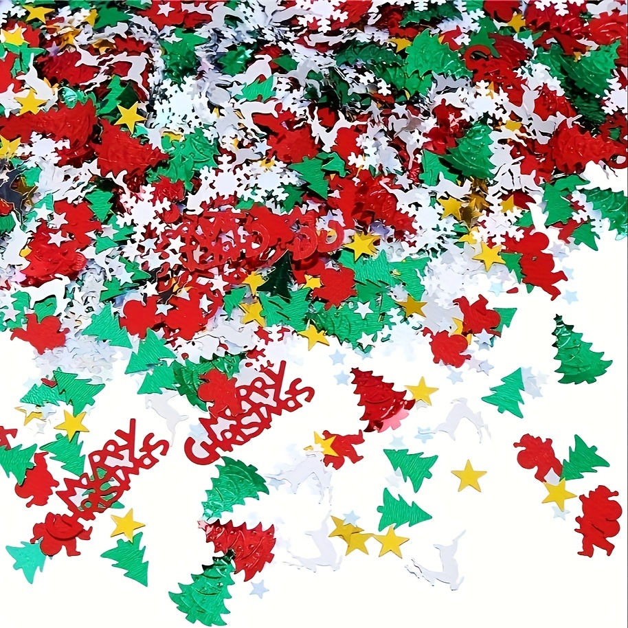 Foil Glitter Custom Shape Christmas Decoration Table Confetti Crown  Snowflake Christmas Tree Butterfly Pouch Paper Tissue Confetti - China  Paper Party Confetti and Paper Tissue Confetti price