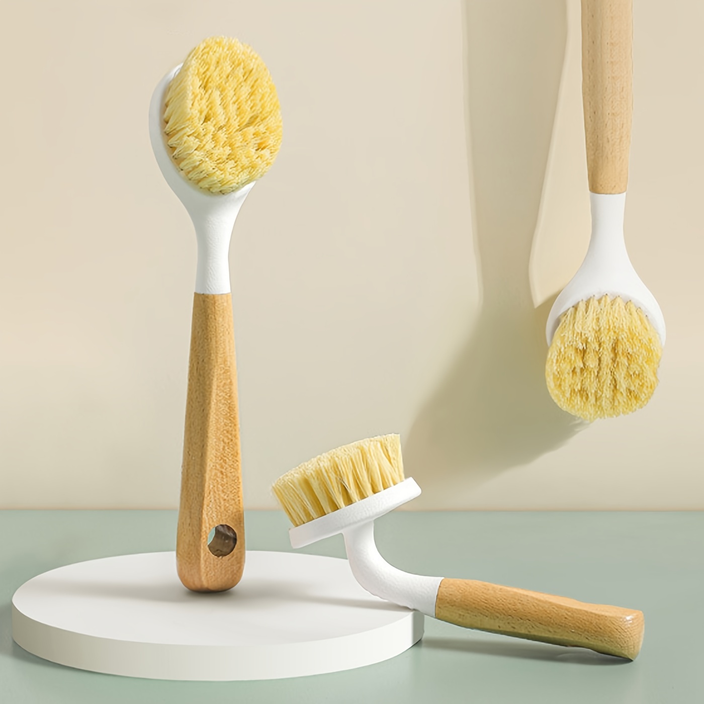 Wooden Brushes Dishwashing, Brush Washing Dishes Wood