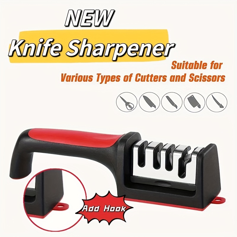 Knife Sharpening Knife Sharpener 4 in 1 Knife Sharpener The - Temu