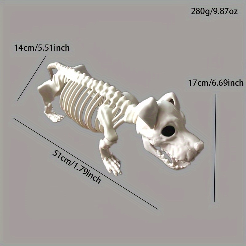 Halloween Skeleton Dog Decoration Ornament Halloween Themed - Temu United  Kingdom