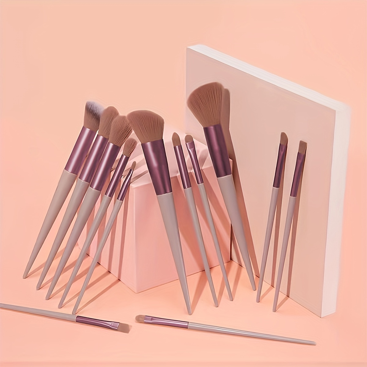 13pcs Soft Fluffy Makeup Brushes Set For Cosmetics Foundation Blush